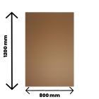 Kartonlap merev - 1200 X 800 X 6 mm - 5 rétegű BC hullám