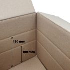 600X200X200mm kartondoboz - TF, 2x Biegelt - 3 rétegű B hullám - 1/8 EUR vékony